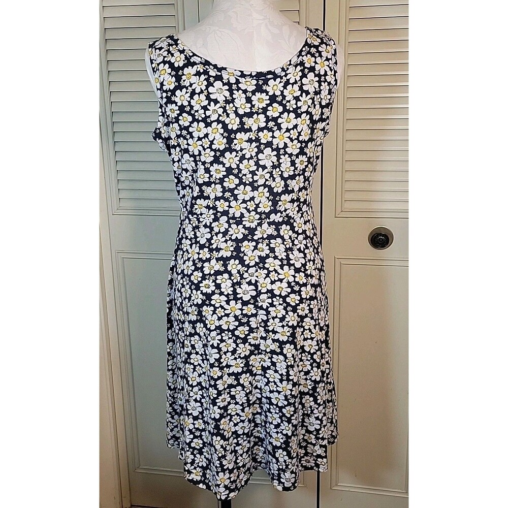 Heron Flower Tank Dress Size XL Summer Vacation Casual Comfy - Picture 2 of 5